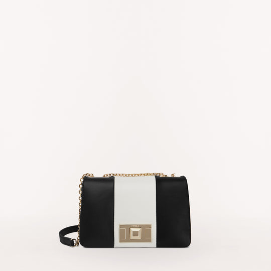 Furla Lulu Crossbody Bag Nero/Marsmlow Mini