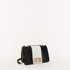 Furla Lulu Crossbody Bag Nero/Marsmlow Mini WB00898 WB00898BX17101846S1007