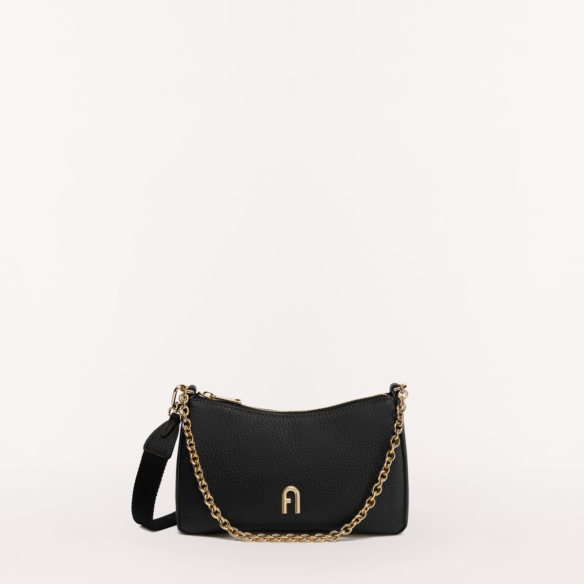 Furla Primula Double Strap Crossbody Bag Nero O6 Mini WB00903 WB00903BX1232O60009035