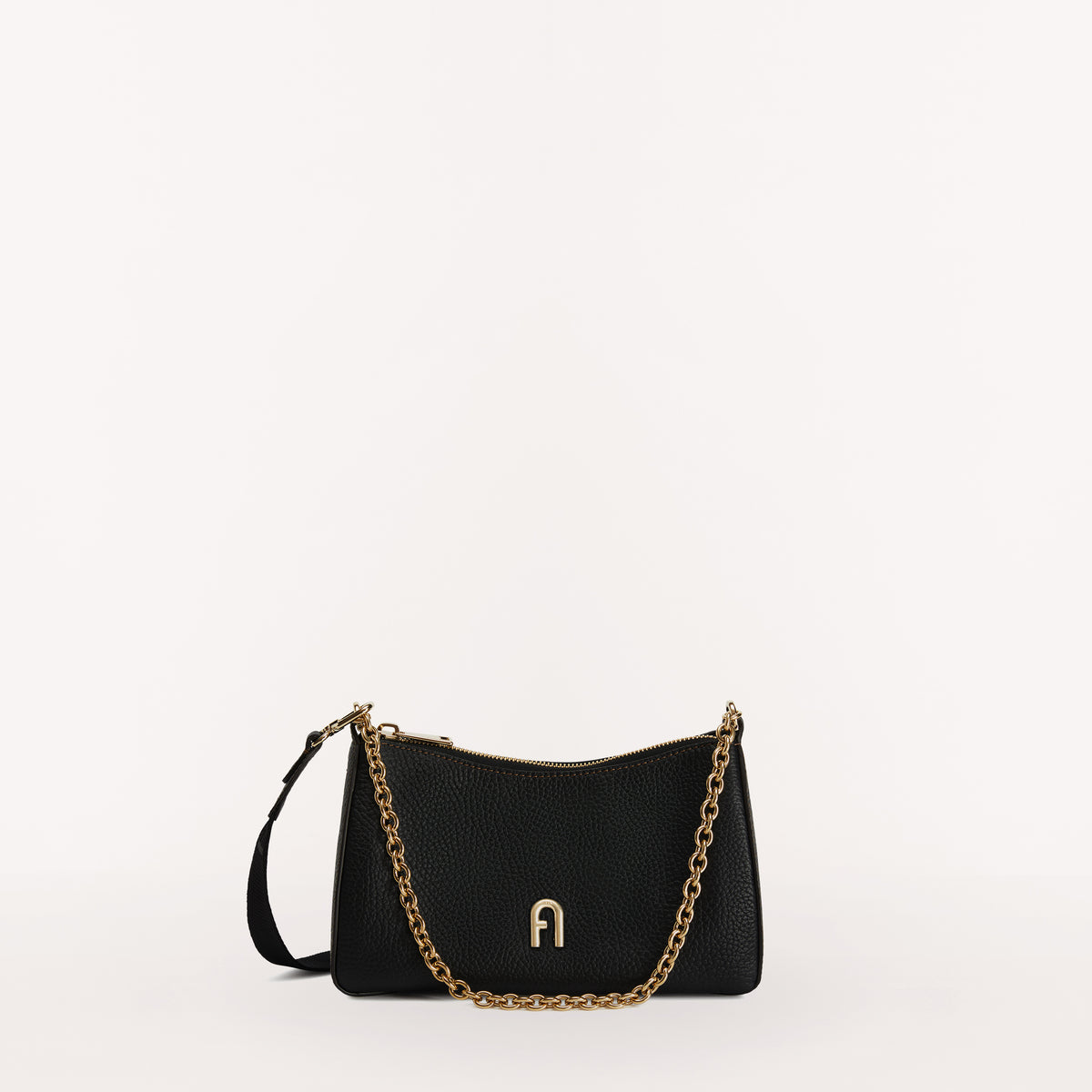 Furla Primula Double Strap Crossbody Bag Nero O6 Mini WB00903 WB00903BX0356O60009035