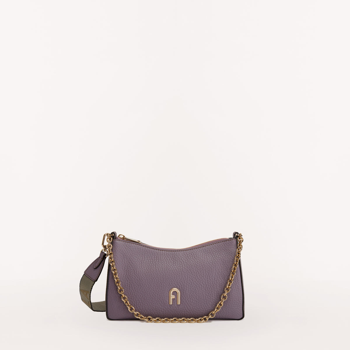 Furla Primula Double Strap Crossbody Bag Aura/Metl/Taup Mini WB00903 WB00903BX03562528S9035