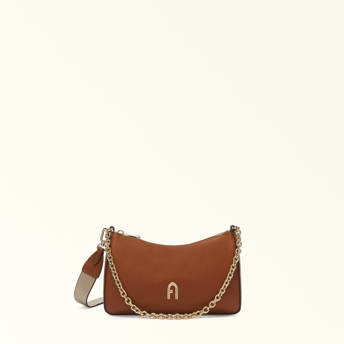 Furla Primula Double Strap Crossbody Bag Cognac H/M M WB00903 WB00903BX03561695S9035