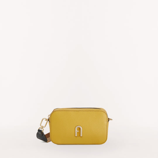 Furla Primula Webbing Strap Crossbody Bag Honey Cor Natrl Mini