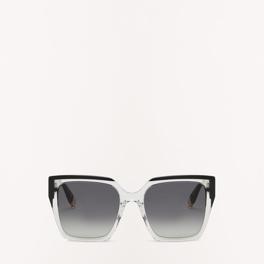 Furla Sunglasses SFU695 Trasparent/Nero