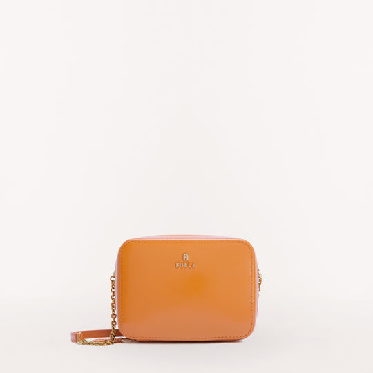 Furla Camelia Camera Case Crossbody Bag Marmalade Mini