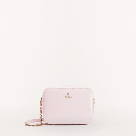 Furla Camelia Camera Case Crossbody Bag Quarzo Mini