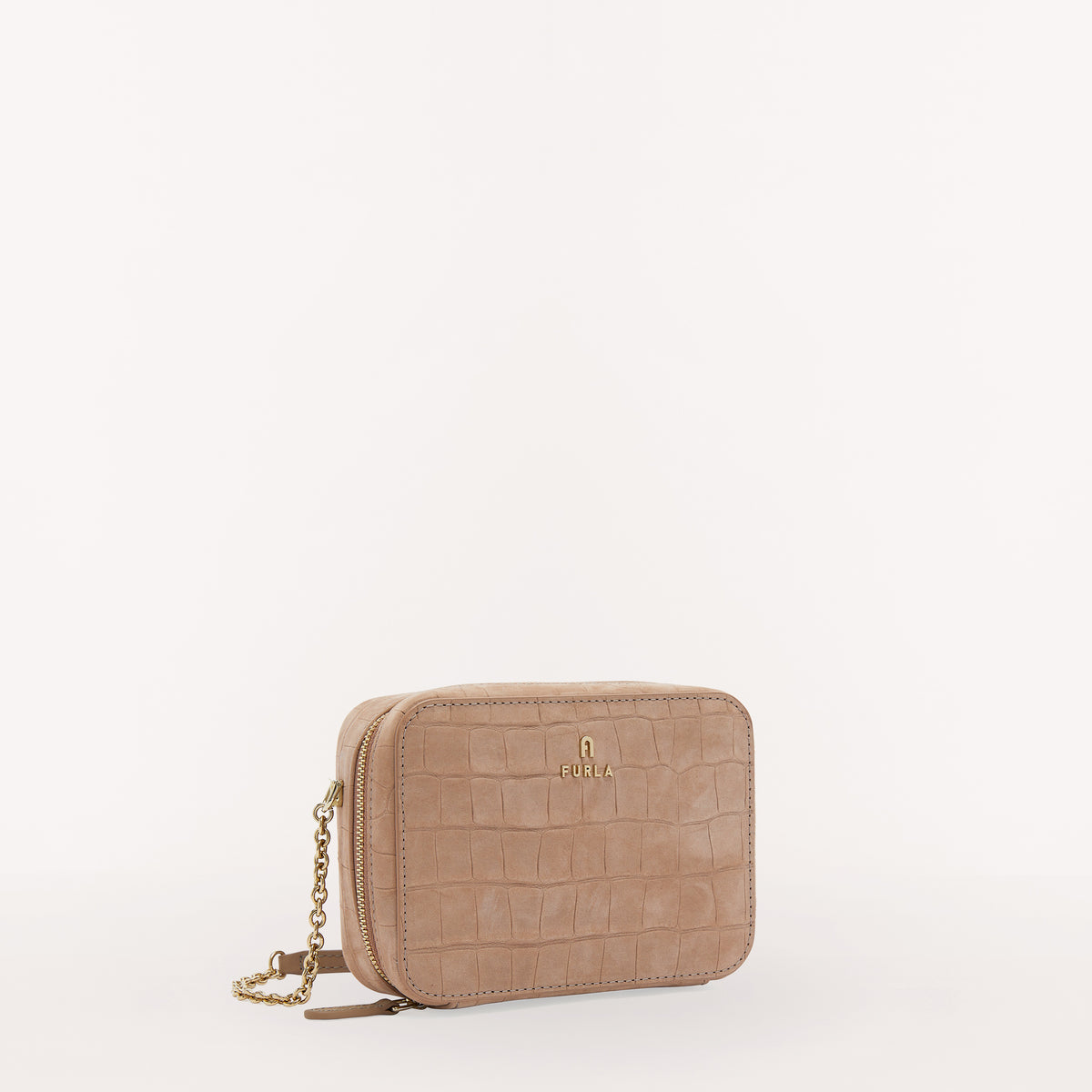 Furla Camelia Camera Case Crossbody Bag Greige Mini WE00458 WE00458BX18451257S1007