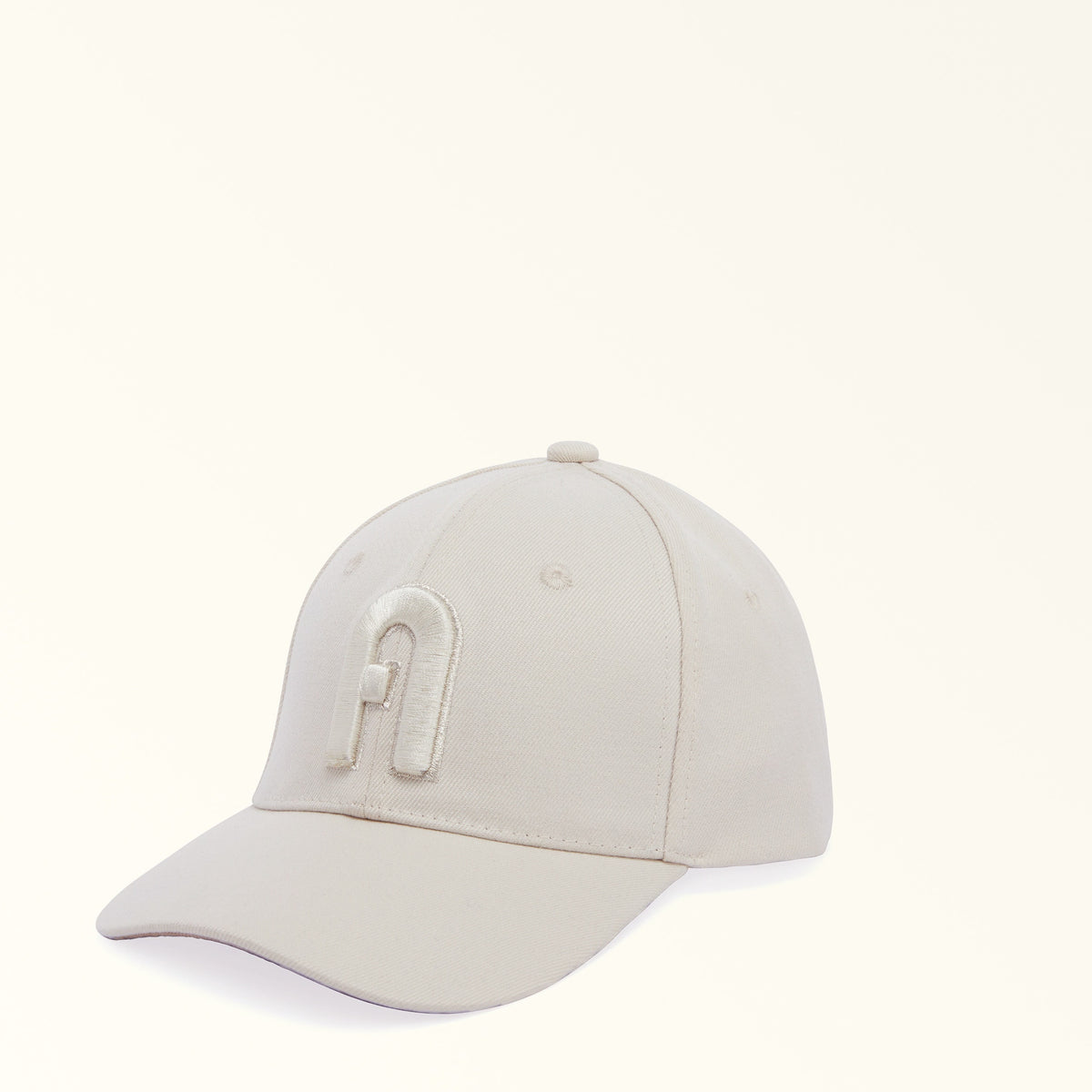 Furla Varsity Style Adjustable Baseball Cap Perla E One Size WH00006 WH00006BX1850GDJ001003