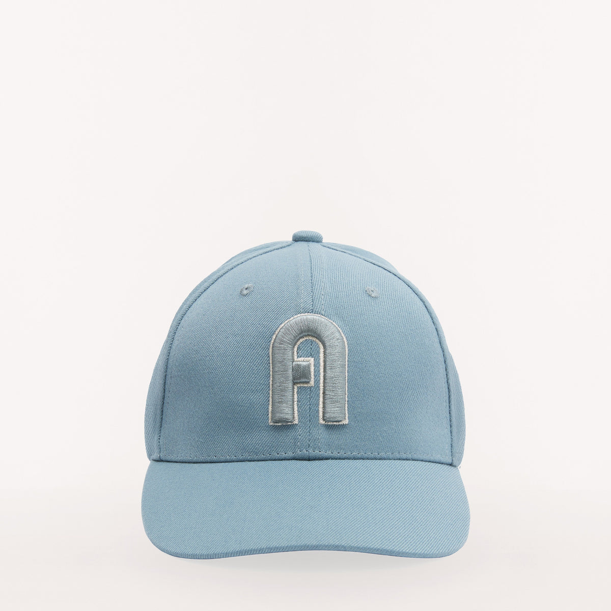 Furla Varsity Style Adjustable Baseball Cap Blue Denim 56 WH00006 WH00006BX1850DE0001003