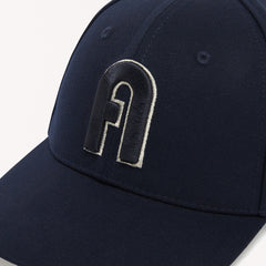 Furla Varsity Style Adjustable Baseball Cap Midnight One Size WH00006 WH00006BX18502270S1003