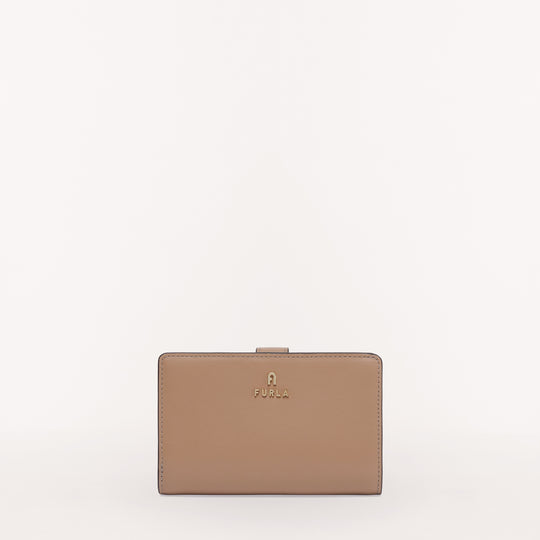 Furla Camelia Compact Wallet Greige M