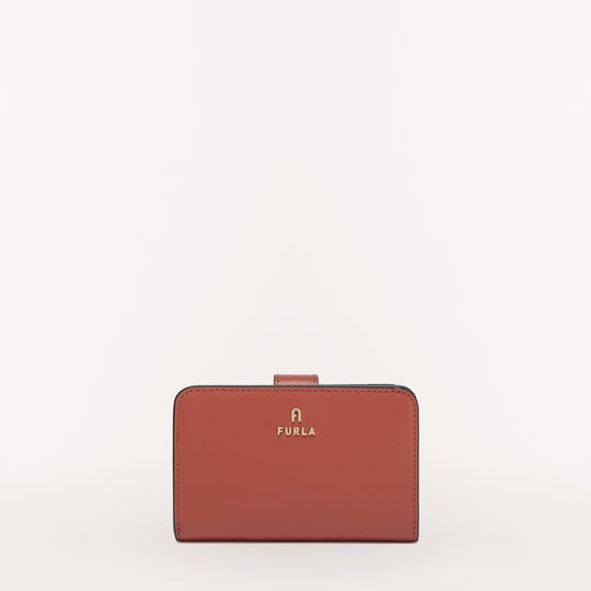 Furla Camelia Compact Wallet Cannella M