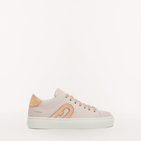 Furla Joy Lace-Up T.20 Sneaker Quarzo/Nude
