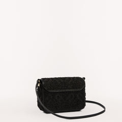 Furla Metropolis Webbing Strap Crossbody Bag Nero O6 Mini WB00945 WB00945BX1705O60009006