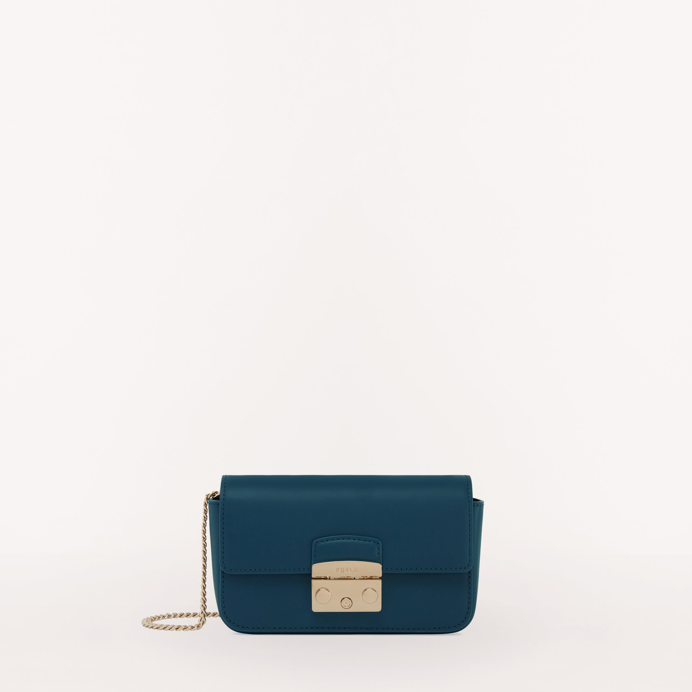 Furla Metropolis Crossbody Bag WE00446 Blu Jay Mini