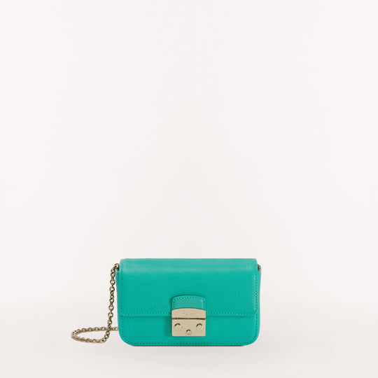 Furla Metropolis Crossbody Bag Emerald Mini