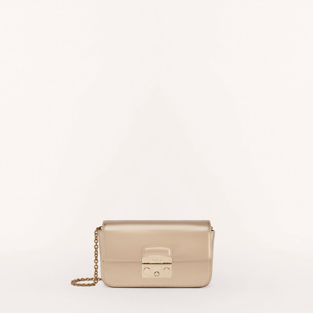 Furla Metropolis Crossbody Bag Champagne Mini WE00446 WE00446BX0347CHA001007