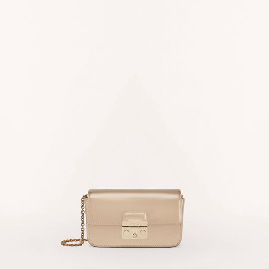 Furla Metropolis Crossbody Bag Champagne Mini