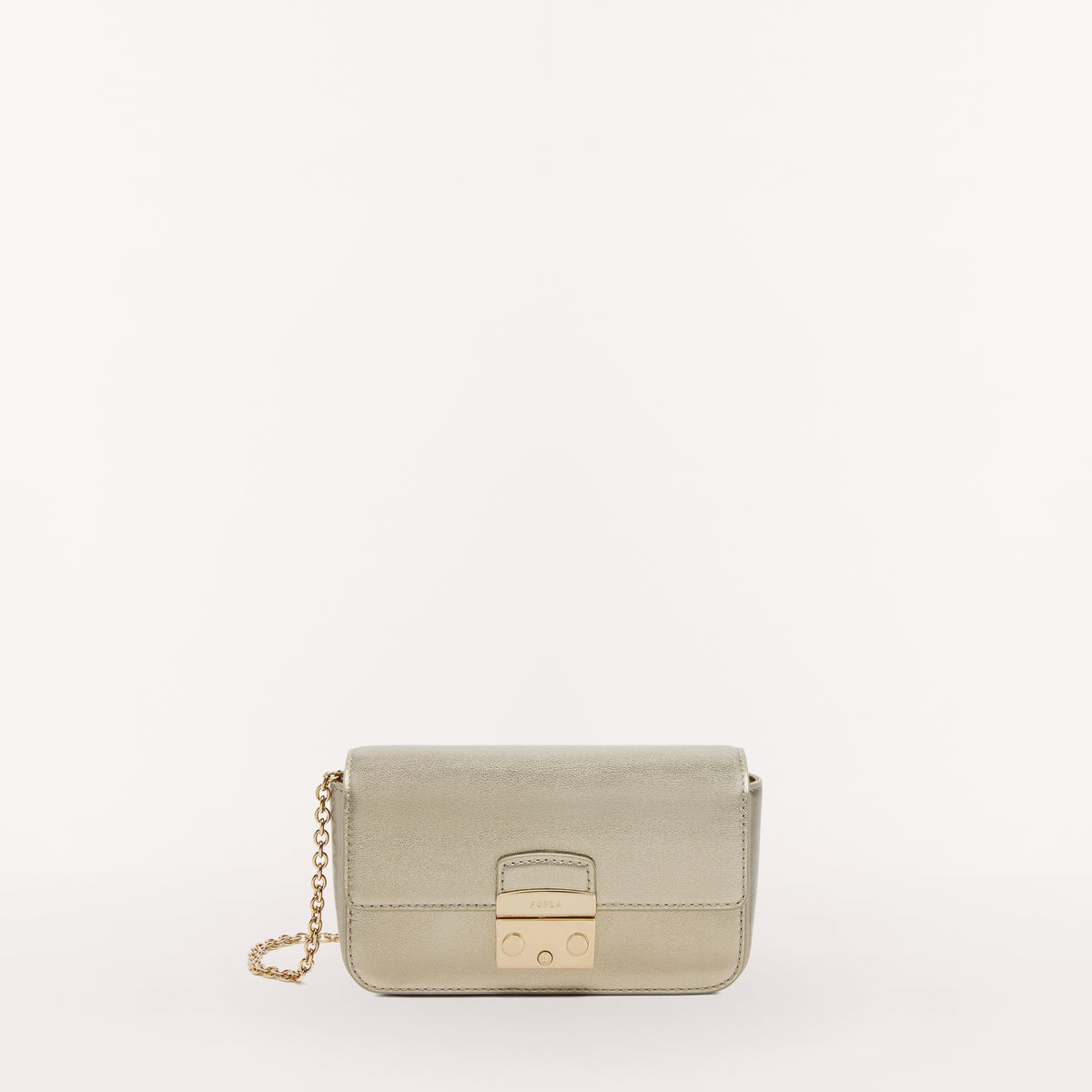 Furla Metropolis Crossbody Bag Clr Gold Bronze Mini WE00446 WE00446BX21962275S1007