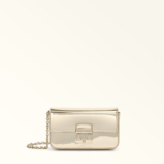 Metropolis Crossbody Bag Gold Mini