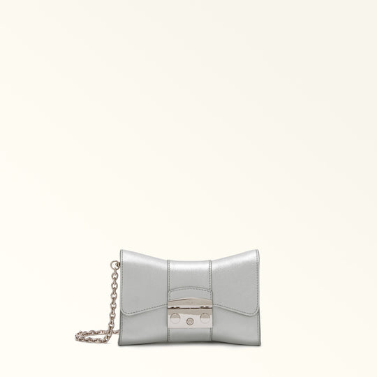 Metropolis Crossbody Bag Remix Silver Mini