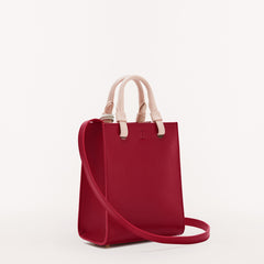 Furla Varsity Style Tote, Toni Mars, Vit Rom Rbt Cny