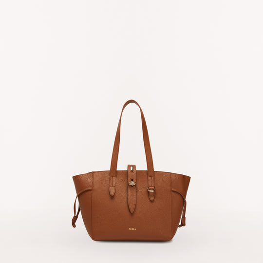 Furla Net 24 Tote Bag Cognac H S