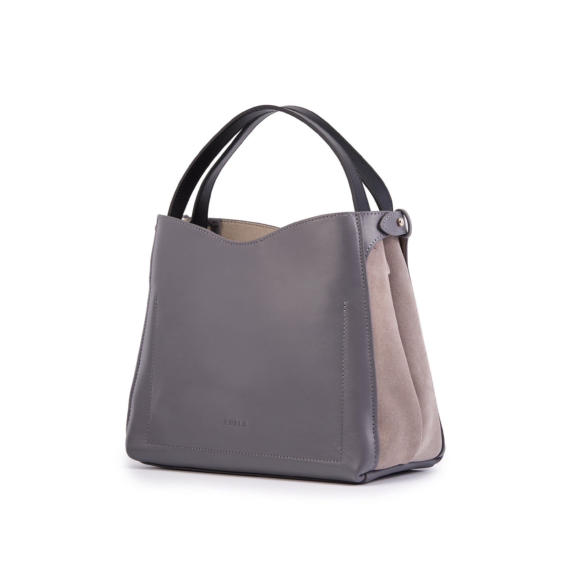 Furla Primula Hobo Bag Soil Taupe Nero S WB00962BX04582499S1007