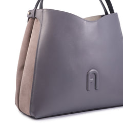 Furla Primula Hobo Bag Soil Taupe Nero L WB00989BX04582499S1007