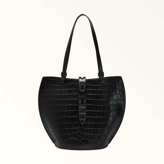 Unica Furla Tote Bag Nero O6 M