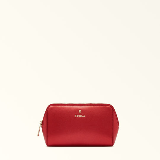 Furla Camelia Cosmetic Case Rosso Vene M