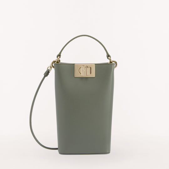 Furla 1927 Vertical Crossbody Bag Cactus Mini
