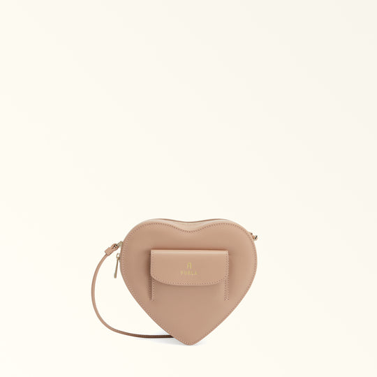 Furla Camelia Heart Crossbody Bag Cameo Mini
