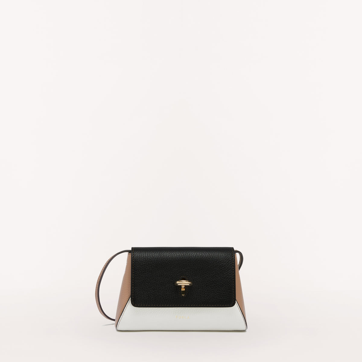 Furla Net Crossbody Bag Nero/Msmlw/Gre Mini WE00490 WE00490HSC0002261S1007