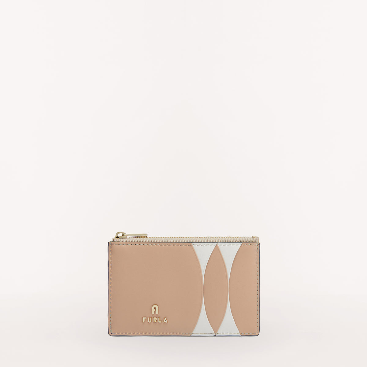 Furla Luna Zipped Card Case Cameo/Marsmelow M WP00288 WP00288BX01842304S1007