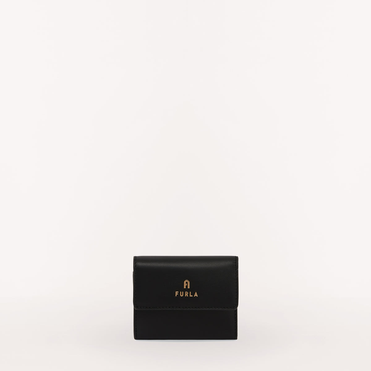 Furla Camelia Compact Trifold Zip Wallet Nero O6 S WP00344 WP00344AX0733O60001007