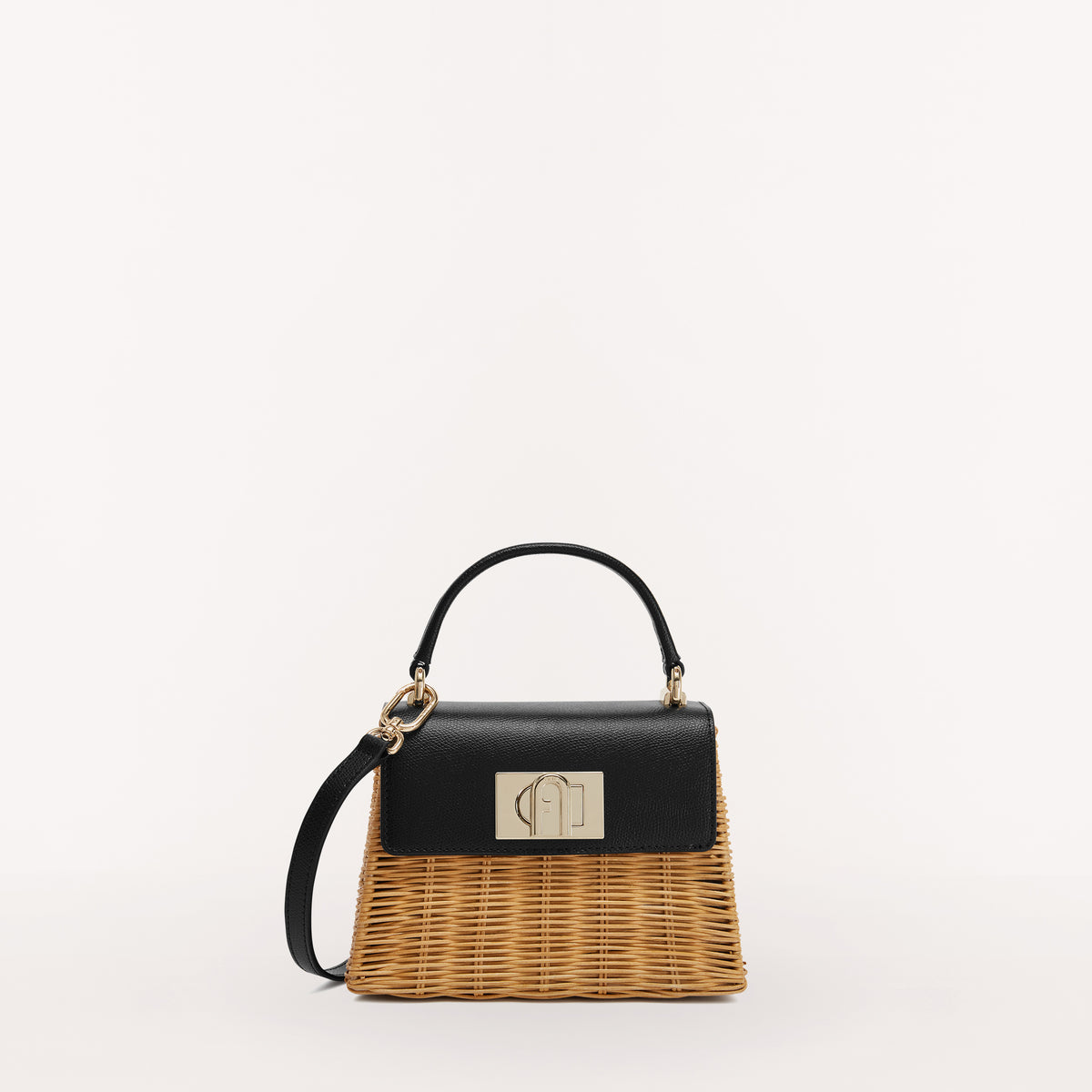 Furla 1927 Top Handle Bag Nero O6 Mini WB00991 WB00991BX1912O60001007