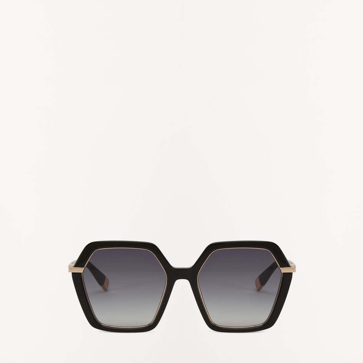 Furla Sunglasses SFU691 Nero O6 WD00073 WD00073ACM000O60004401