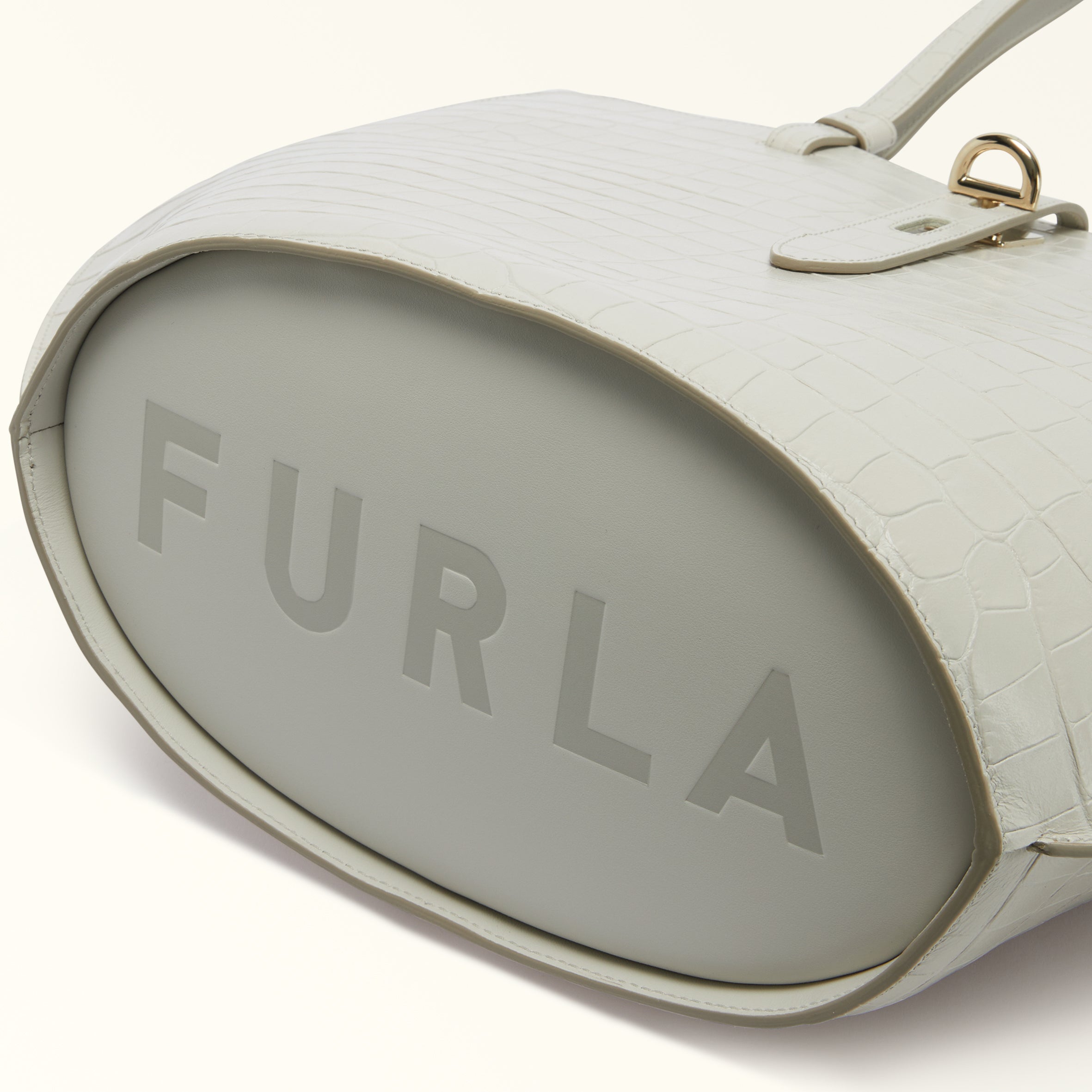 Furla Unica Tote Bag Marshmallow L WB00946COV0001704S1007