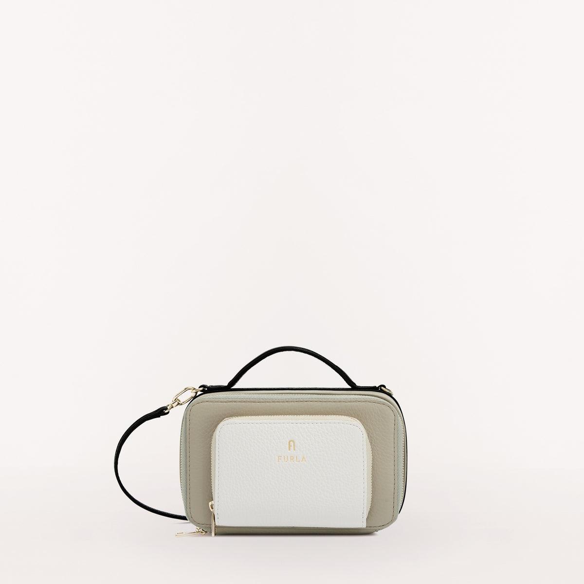 Furla Camelia Crossbody Bag Mar/Marshmallow/Nero Mini WE00504 WE00504HSC0001848S1007