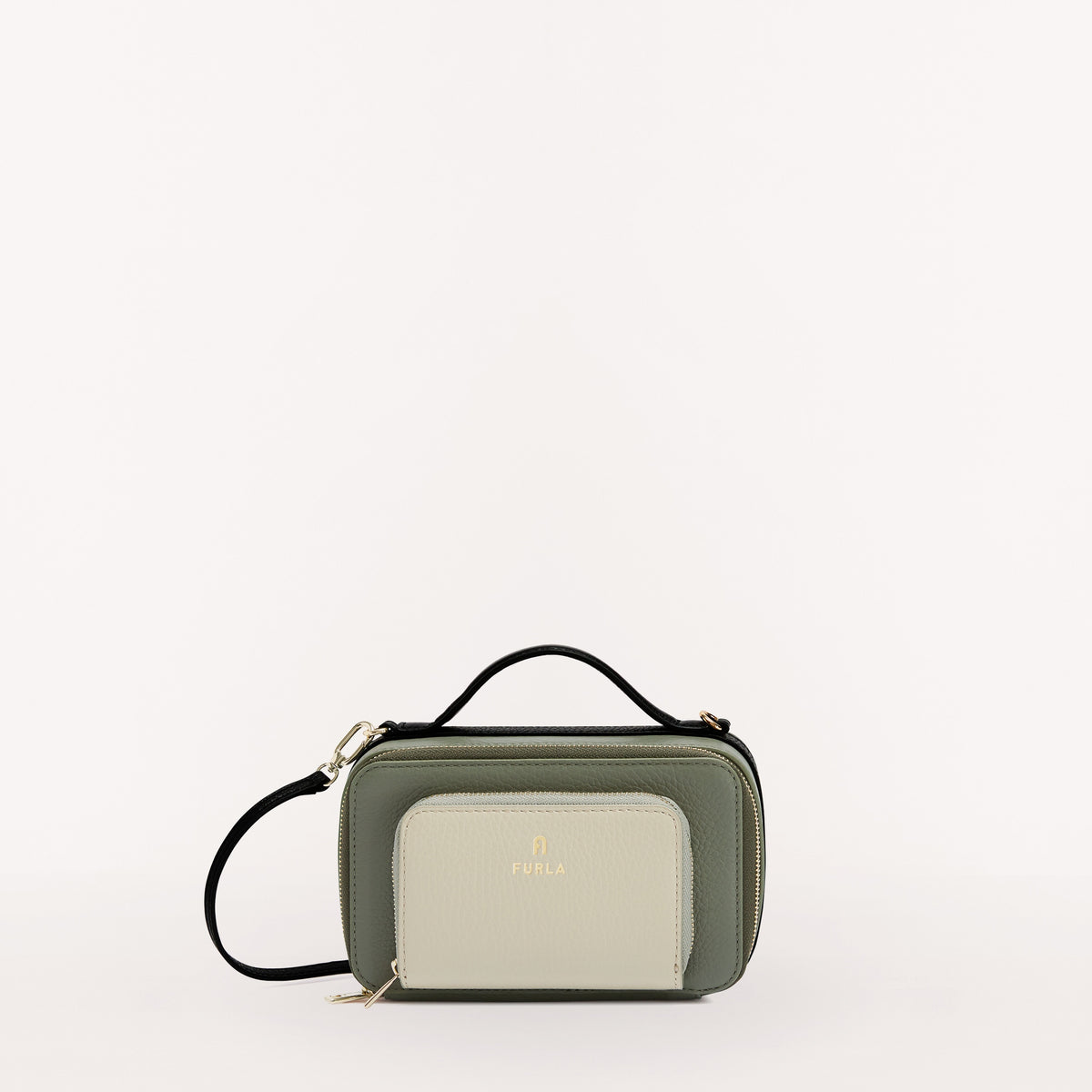 Furla Camelia Crossbody Bag Cactus/Mar/Nero Mini WE00504 WE00504HSC0002502S1007
