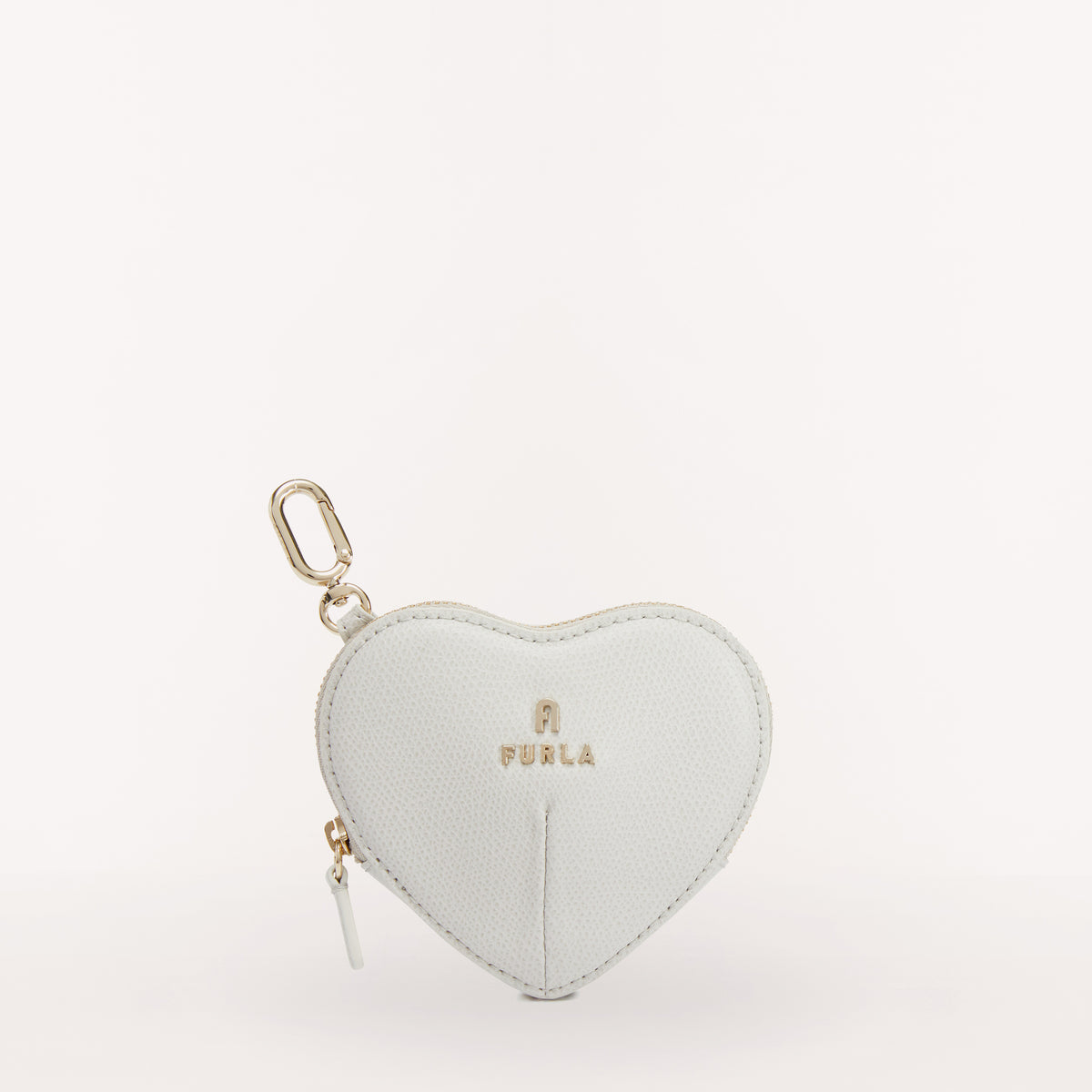 Furla Camelia Case Heart Charm Keyring Marshmallow One Size WK00126 WK00126ARE0001704S1007
