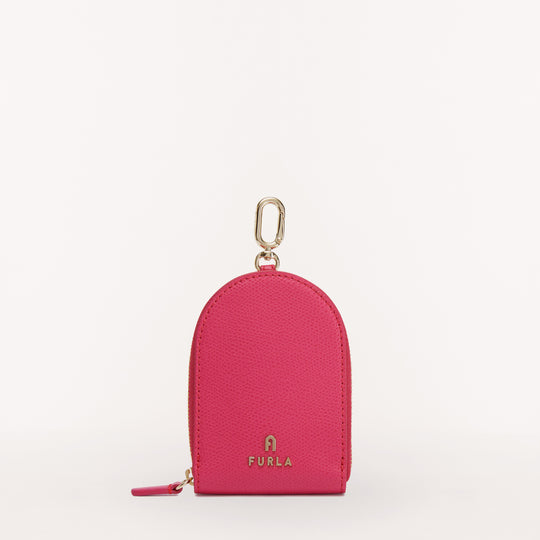 Furla Camelia Case Arch Charm Keyring Pop Pink One Size
