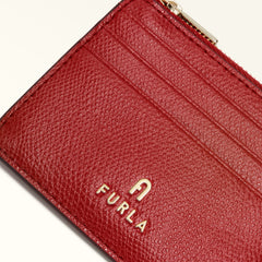 Furla Camelia Zipped Card Case Rosso Vene S WP00388 WP00388ARE0002673S1007