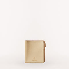 Furla Camelia Bifold Slim Compact Wallet Gold S WP00389 WP00389BX2658CGD001007