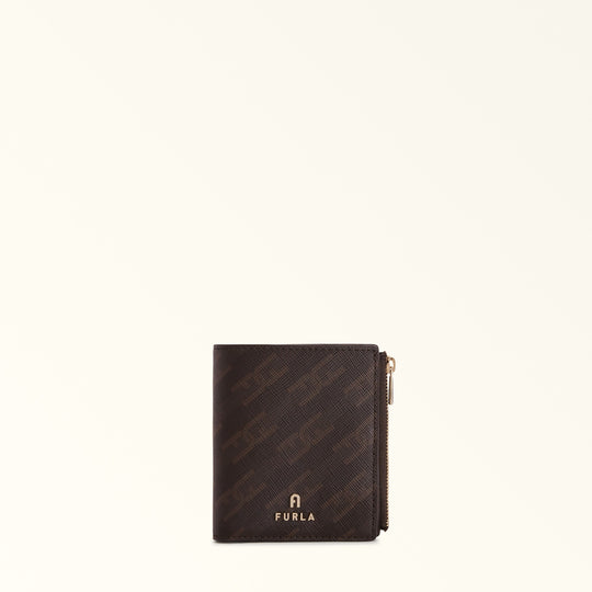 Furla Camelia Bifold Slim Compact Wallet Toni/Caffe S