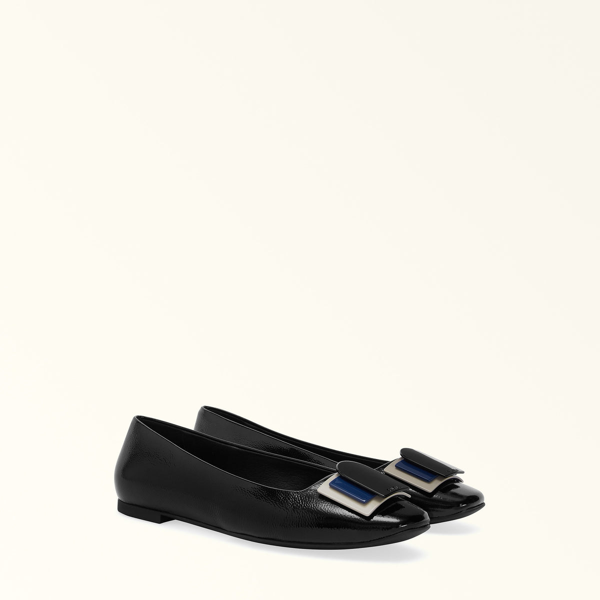 Furla Emma T.5 Ballerina Sandals Nero O6 YG70FEM YG70FEMY57000O60001074
