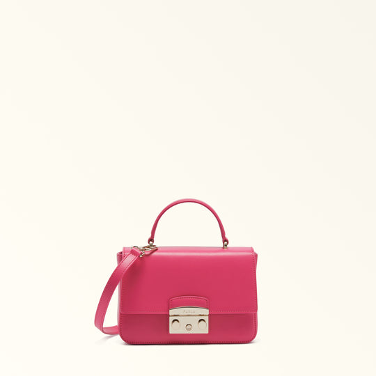Furla Metropolis Top Handle Bag Pop Pink Mini