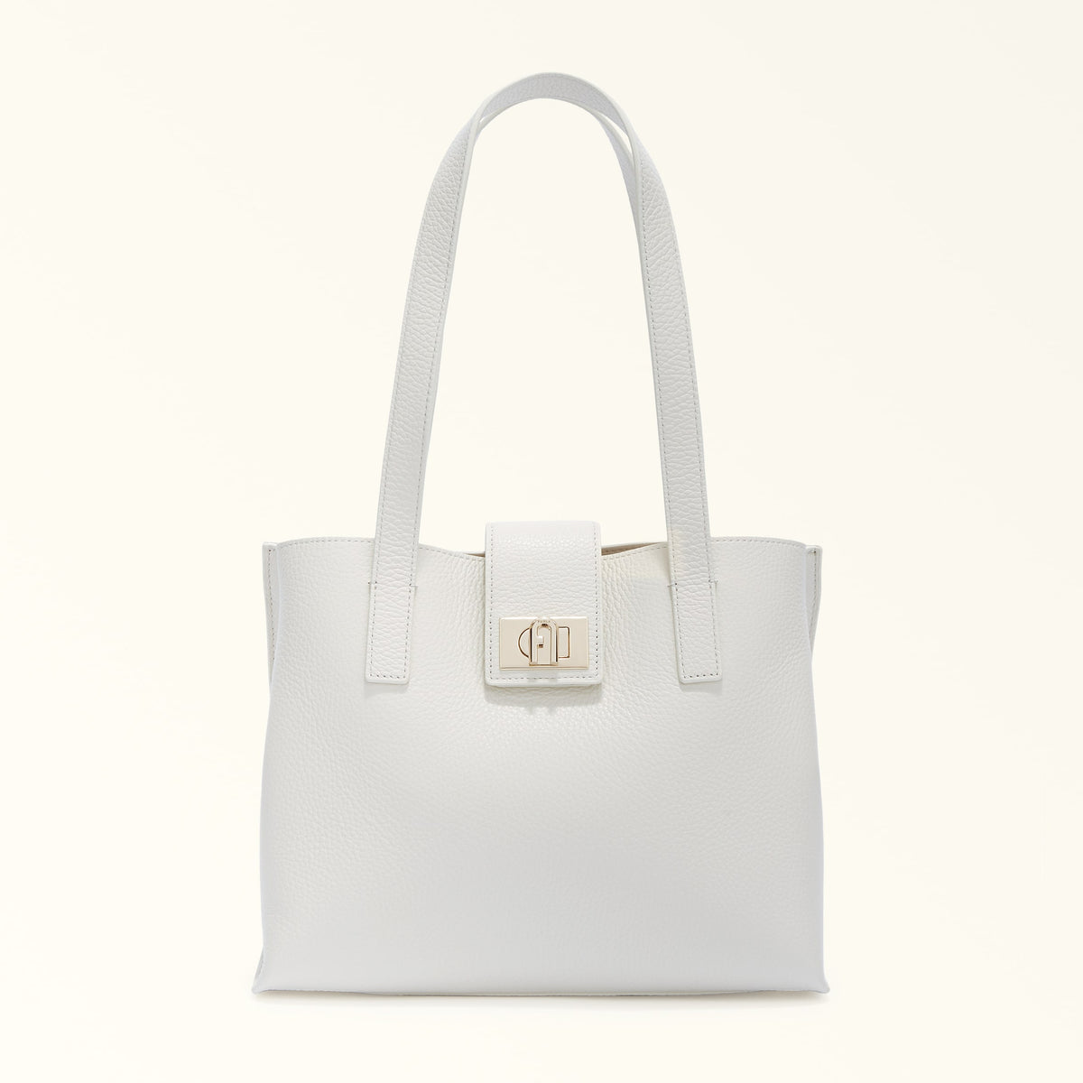 Furla 1927 Tote Bag Marshmallow M WB01098 WB01098HSF0001704S1007