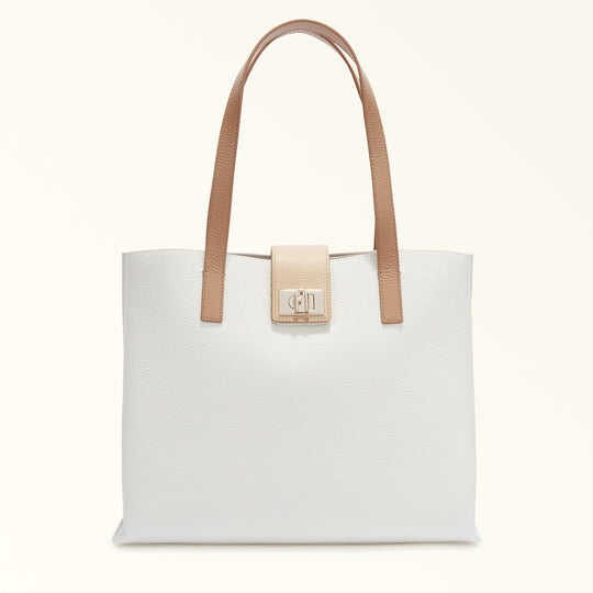 Furla 1927 Tote Bag Marshmallow L
